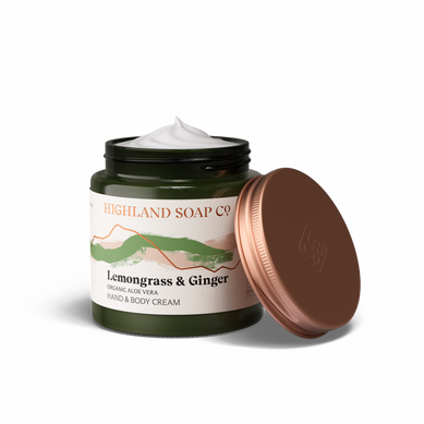 Lemongrass & Ginger Hand & Body Cream 120ml