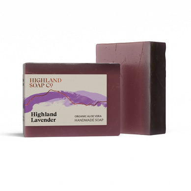 Highland Lavender Organic Glycerine Soap 150g