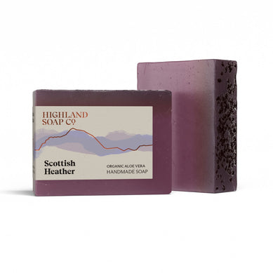 Scottish Heather Organic Glycerine Soap 150g