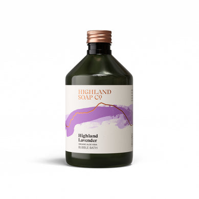 Highland Lavender Organic Bubble Bath 500ml