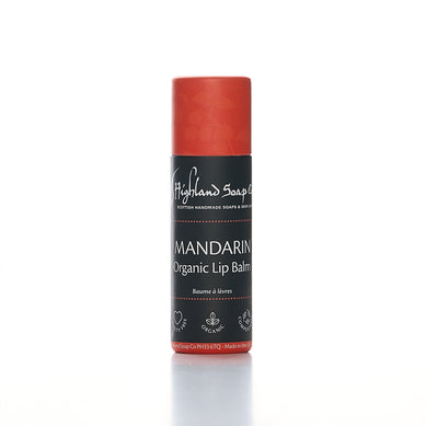Mandarin Orange Organic Lip Balm 12ml x 10