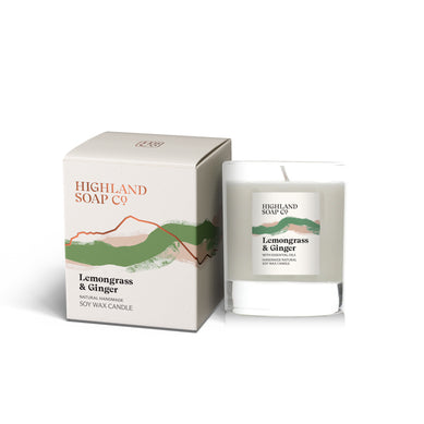 Lemongrass & Ginger Soya Wax Candle C