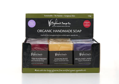 Counter Display Unit - 18x 150g soaps
