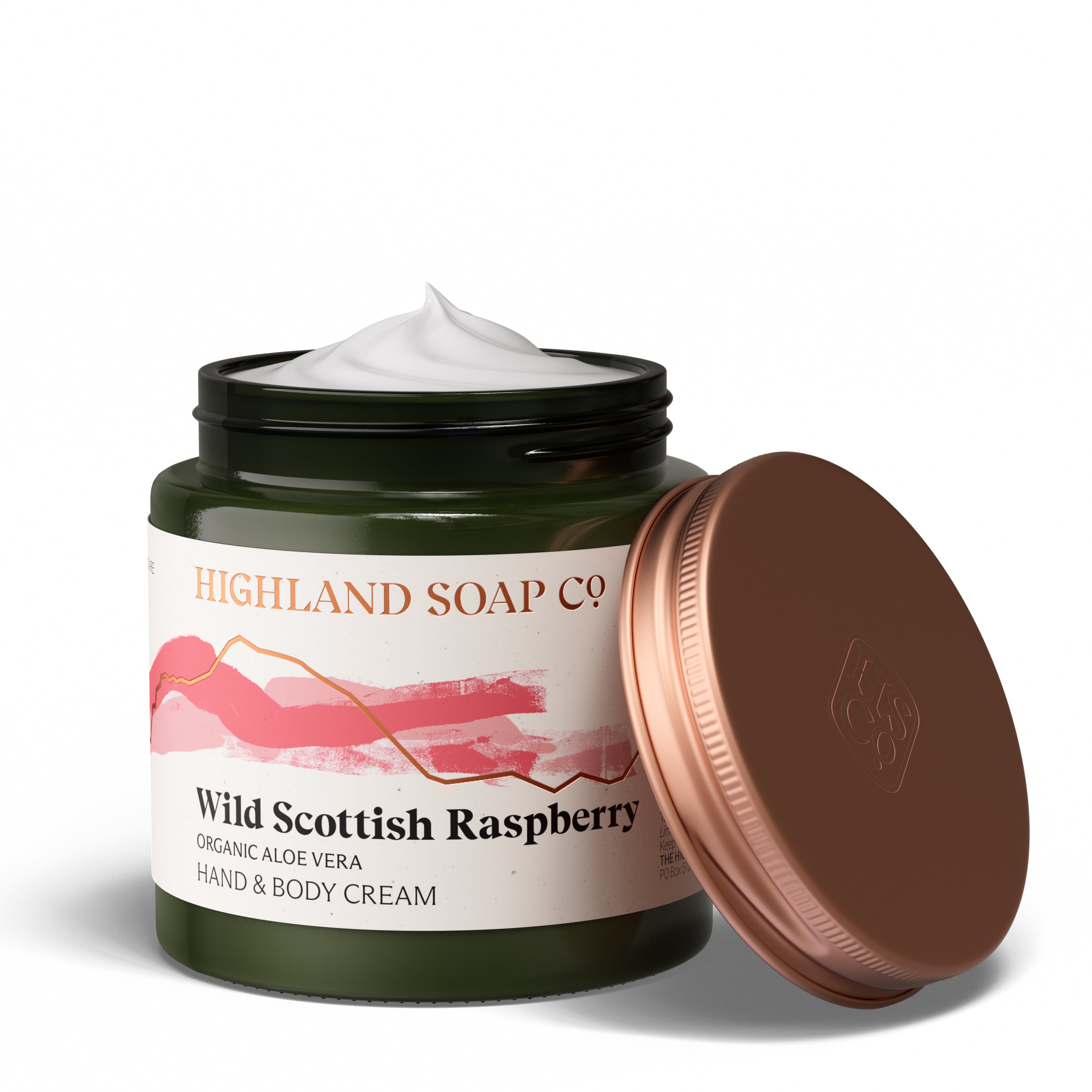 Tester - Wild Scottish Raspberry Hand & Body Cream 120ml – Highland ...