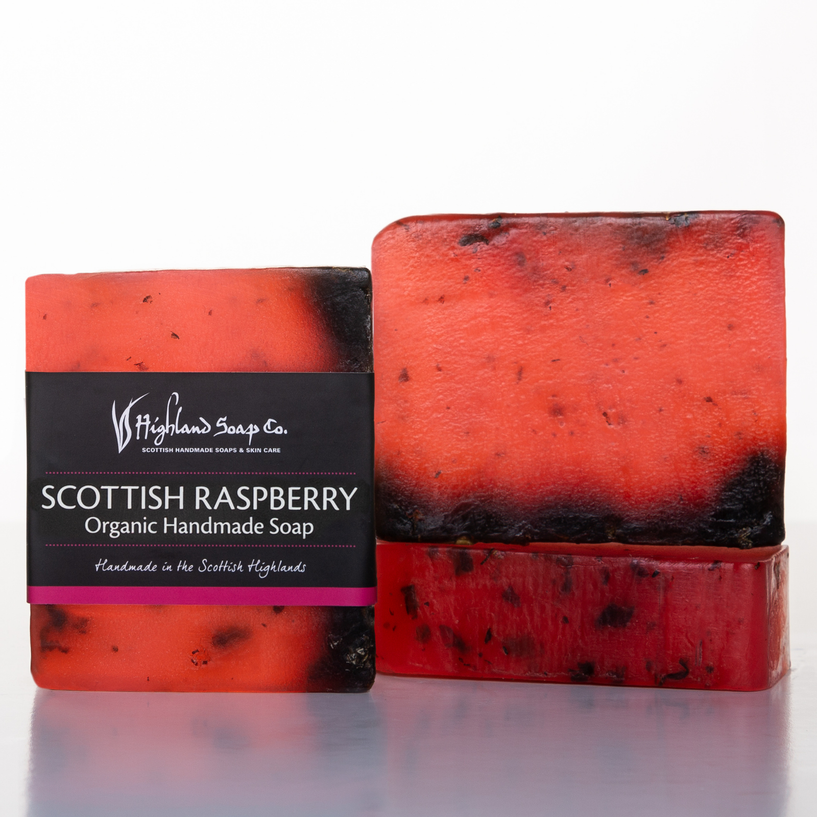 Wild Scottish Raspberry Soap 140g